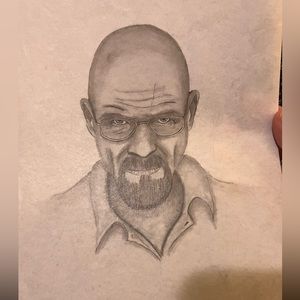 Walter White "Heisenberg" portrait